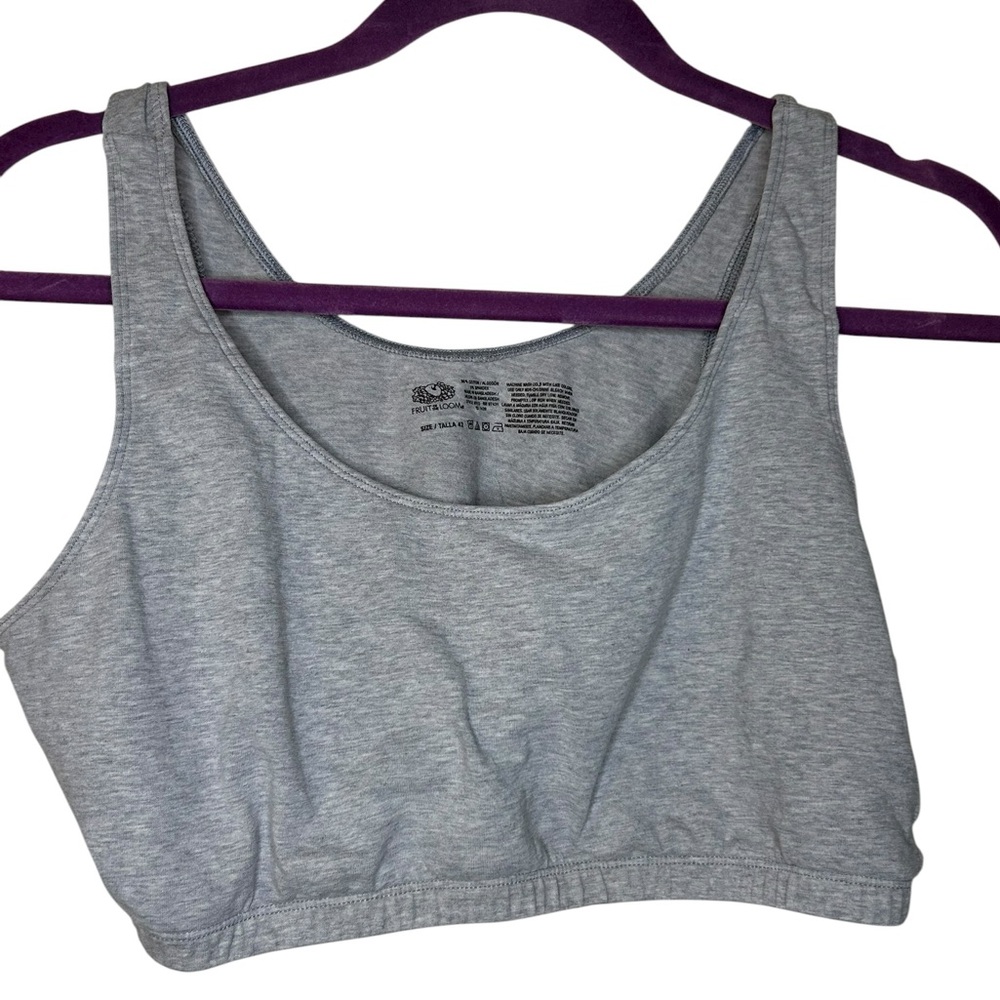 Fruit of the Loom Cotton Unlined Sports Bra